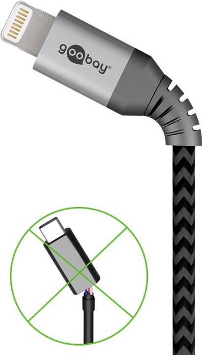 Immagine prodotto Goobay USB tipo C - Lightning (1 m, USB 3.2 Gen 1)