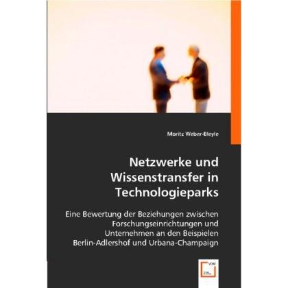 Netzwerke und Wissenstransfer in Technologieparks, Fachbücher