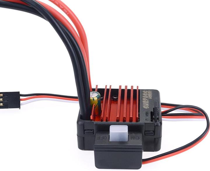 Actual product image Surpass Hobby Combo Crawler 1:10 540 Brushed Motor 16T 5-slot (13700RPM) mit 60A ESC