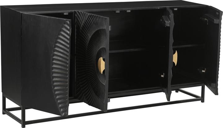 Image du produit SIT Möbel Black Smooth (150 x 38 x 75 cm)