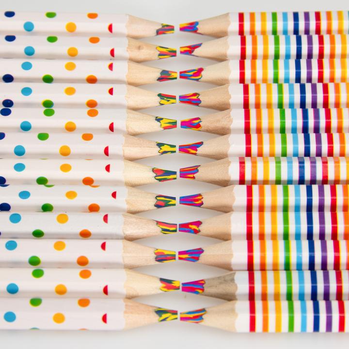 Produktbild Betzold Regenbogenstifte (Regenbogen, Tupfen, 24 x)