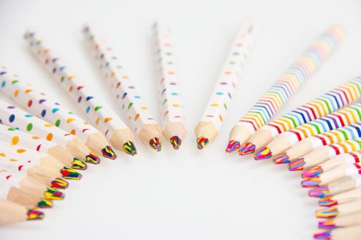 Produktbild Betzold Regenbogenstifte (Regenbogen, Tupfen, 24 x)