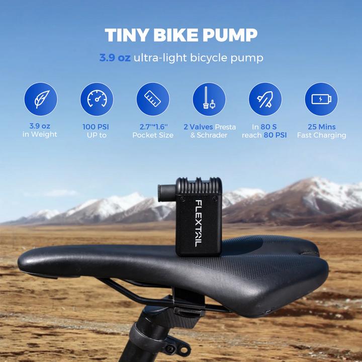 Immagine prodotto Flextailgear Piccola pompa per bicicletta