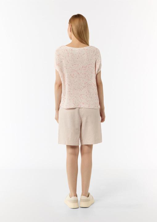 Produktbild Comma Strickpullunder Strick-Shirt mit überschnittenen Schultern im Boxy-Look (M)