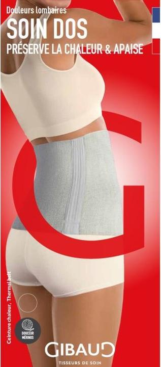Image du produit Gibaud CHALEUR Ceinture anthracite (L)