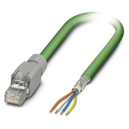 Phoenix Contact Bussystem-Kabel, Elektronikkabel + Stecker, Grün