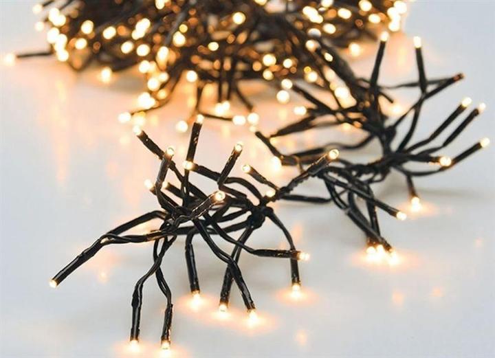 Actual product image Christmas To Garland of light bulbs Christmas Touch Cluster, 9 m, warm