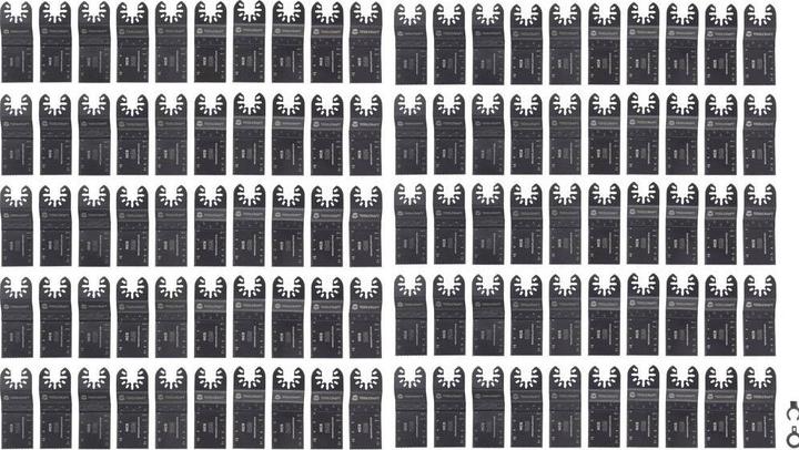 Produktbild Toolcraft TO-10246101 HCS Multifunktionswerkzeug-Zubehör-Set 100teilig 34 mm 1