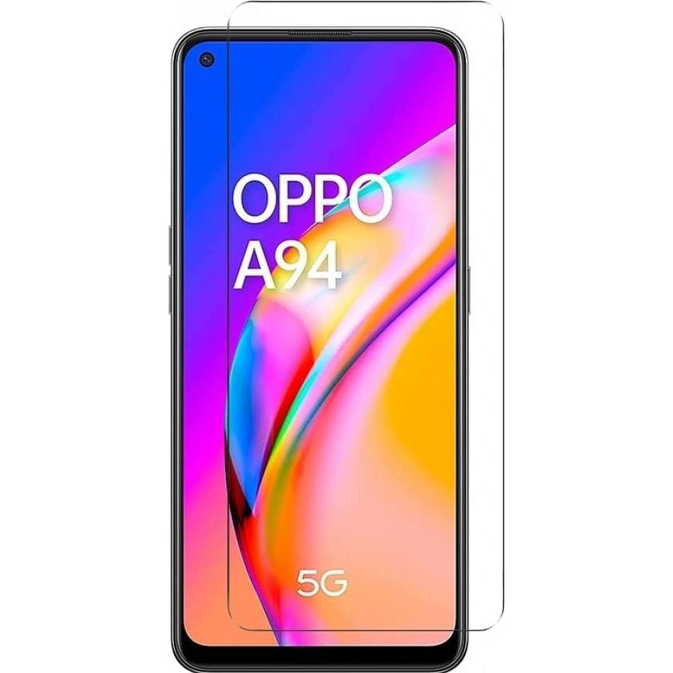 Screenguard Oppo A94 5G Panzerglas Schutzfolie Case Friendly Design (1 Stück, Oppo A94 5G), Smartphone Schutzfolie, Tran...