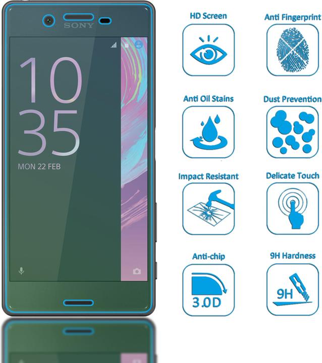 Produktbild Nalia Schutzglas (1 Stk., Sony Xperia X)