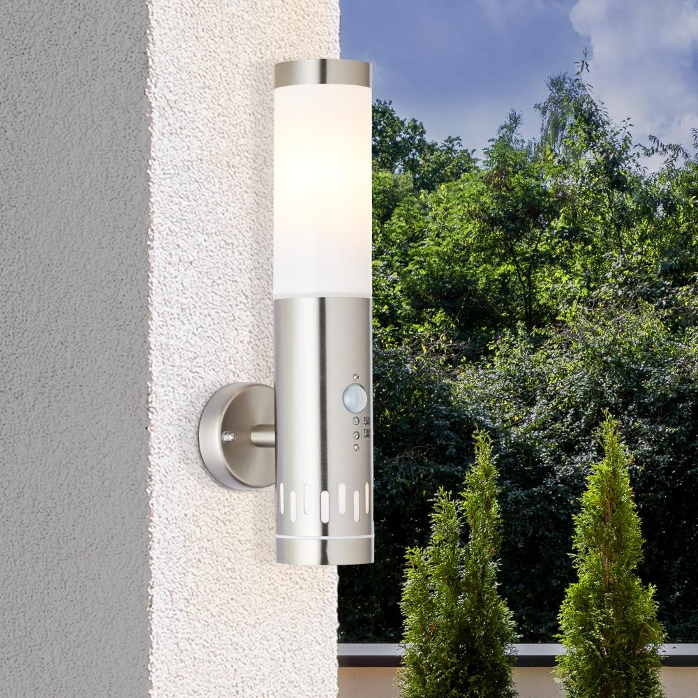 Thumbnail - Brilliant, Gartenbeleuchtung, Leigh E27 AUss-WA-BEW +LED Aussenwandleuchte mit Bewegungsmelder (100 lm, E27, IP44)