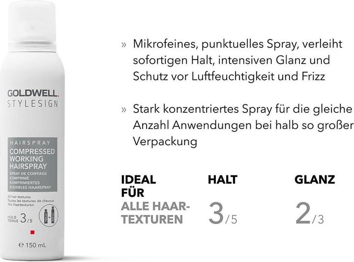 Image du produit Goldwell StyleSign - Spray de travail compressé - 150ml (150 ml)
