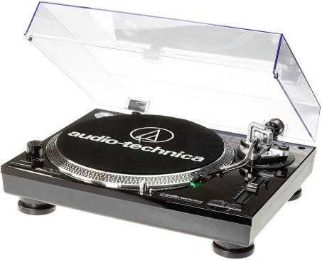 Actual product image Audio-Technica AT-LP120 USBHC with System HS10 Black