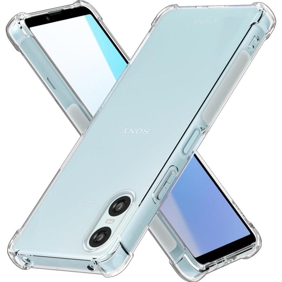 Thumbnail - Screenguard Sony Xperia 10 VI Hülle Crystal Soft Airbag Bumper (Sony Xperia 10 VI), Smartphone Hülle, Transparent
