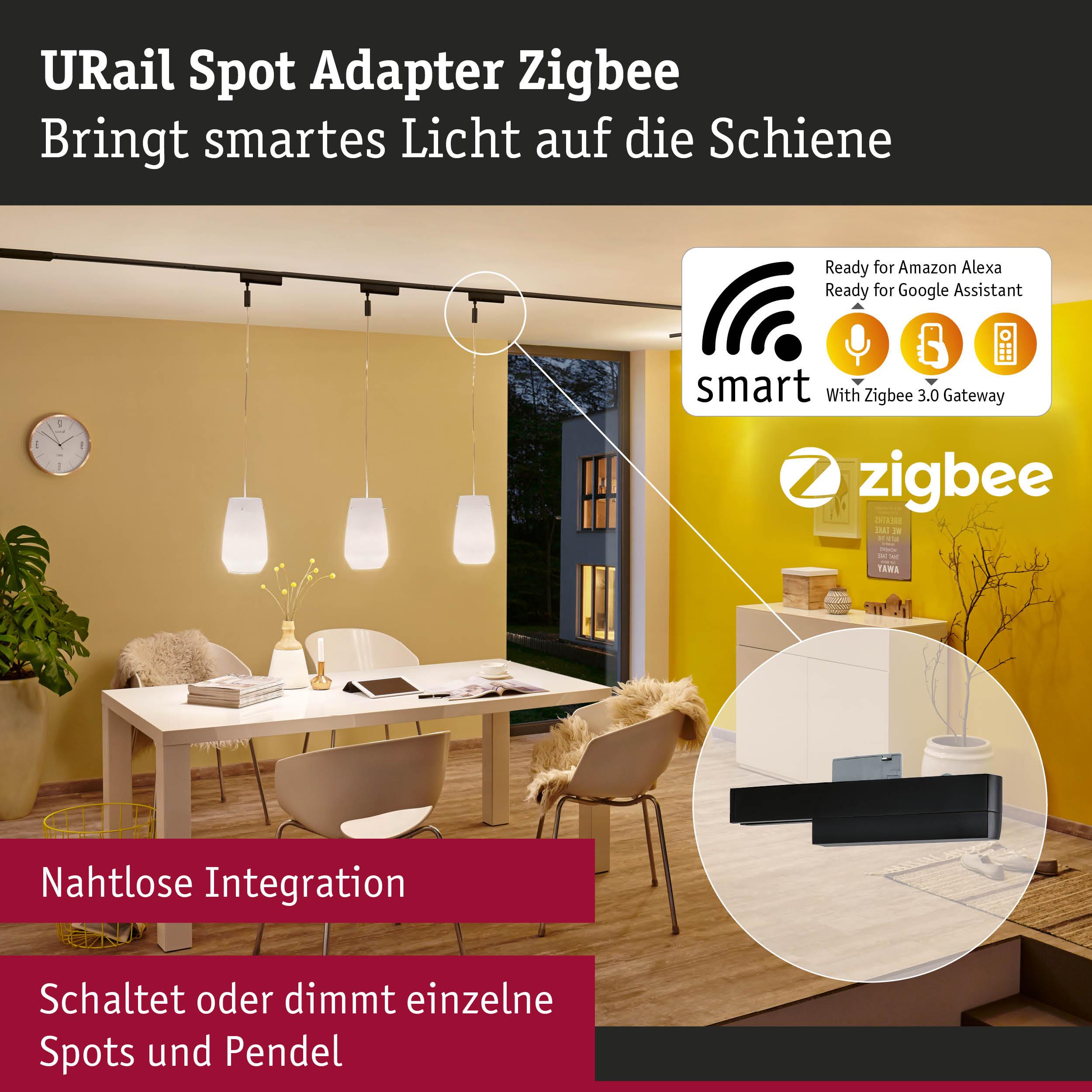 Paulmann, Zubehör Beleuchtung, URail Spot Adapter II Zigbee