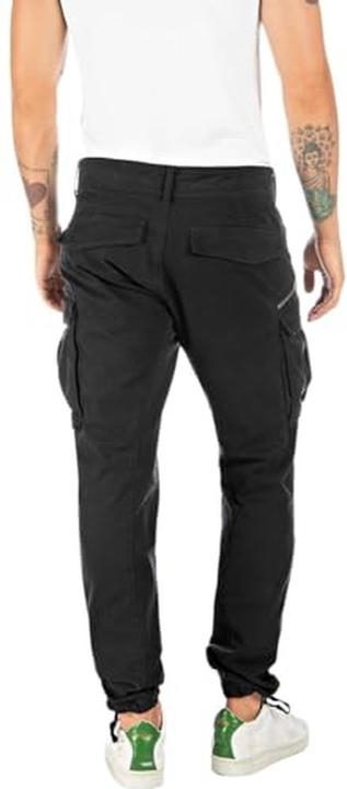 Actual product image Replay Joe Cargo Pant Relaxed Fit Black (W34/L30)