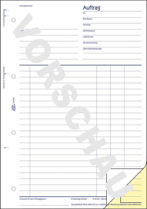 Produktbild Avery Auftrag (40x)