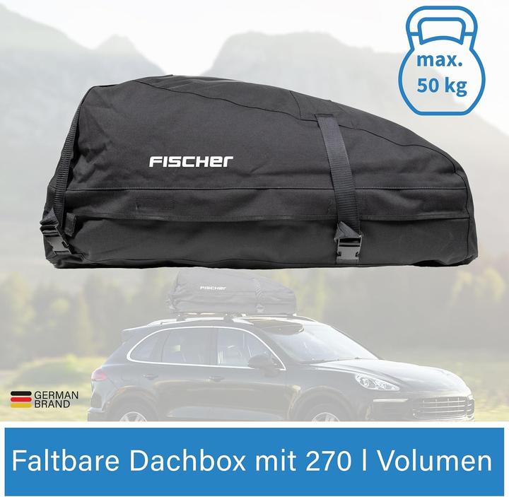 Immagine prodotto Fischer Box da tetto pieghevole (270 l)