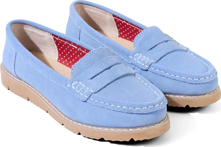 Produktbild Joe Browns Cleated Sole Suede Leather Loafers (39)