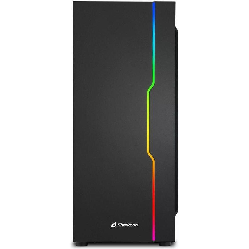 Thumbnail - Sharkoon RGB Slider (ATX, mATX, Mini-ITX), PC Gehäuse, Schwarz