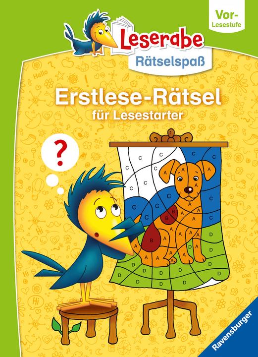 Actual product image Ravensburger Leserabe Rätselspass - Erstlese-Rätsel für Lesestarter ab 5 Jahren - Vor-L (German, Tanja Mayor, 2022)