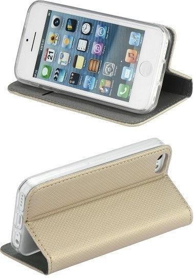 Produktbild No Name Etui Smart Magnet book Xiaomi Redmi A2 złoty /gold (Xiaomi Redmi A2)