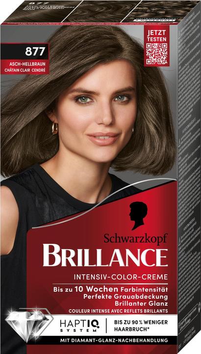 Produktbild Schwarzkopf Brillance Brillance (877 Helles Aschbraun)