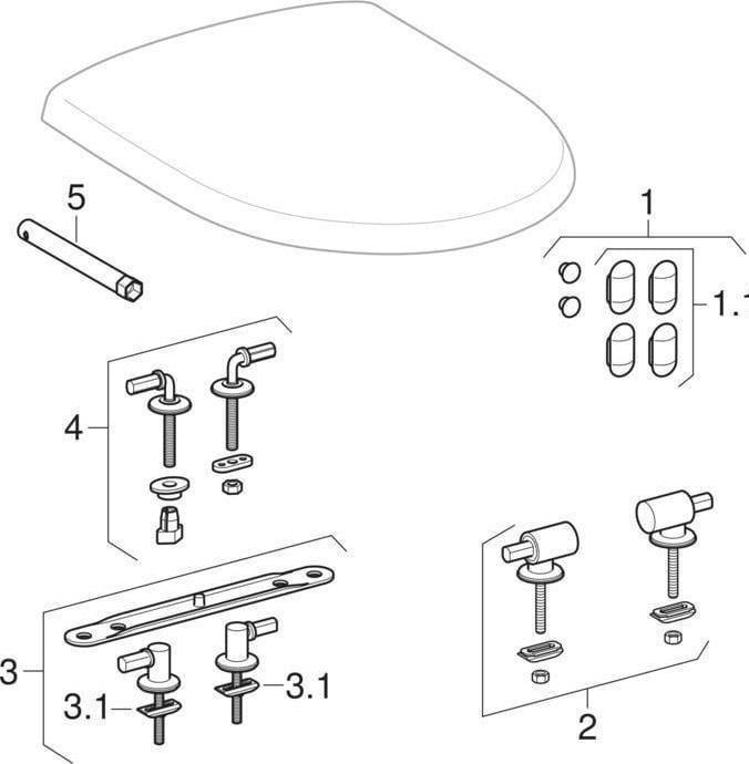 Immagine prodotto Geberit Sedile WC Renova New white 573010