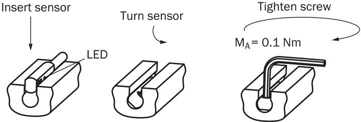 Produktbild Sick Sensor für C-Nut-Zylinder (Sonde)