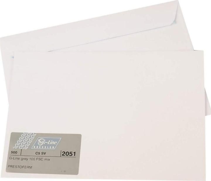 Actual product image Goessler G-LINE - Letter envelope (C5, 500x)
