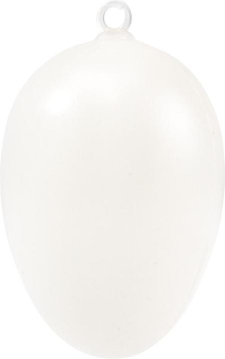 Productafbeelding Idena Plastic eieren 6cm 100 stuks wit met hanger