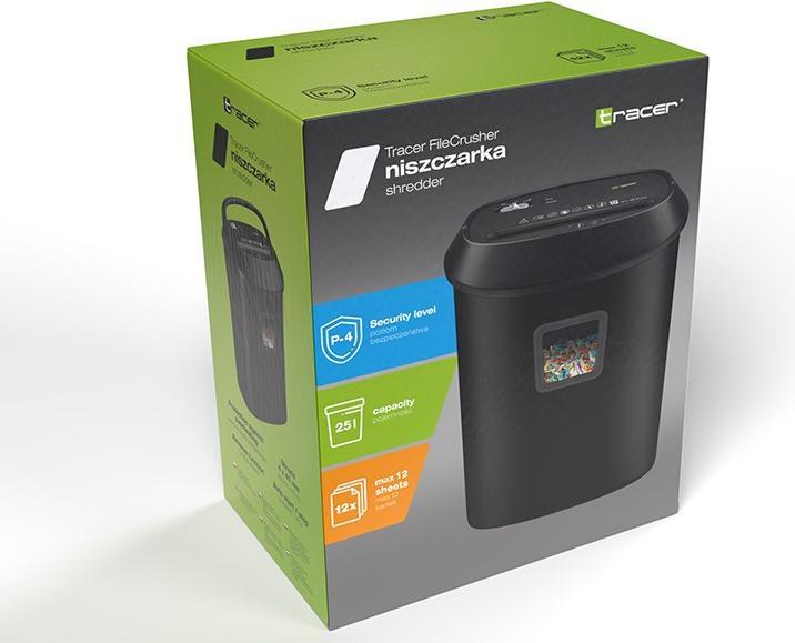 Productafbeelding Tracer Niszczarka Filecrusher (Rechte snede)