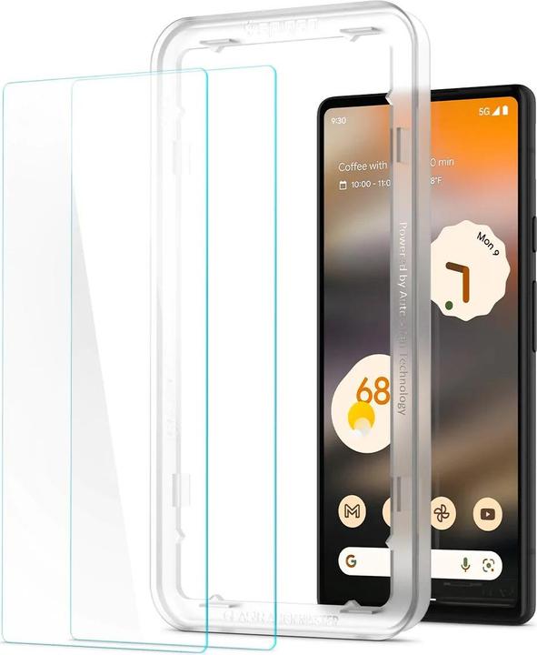 Productafbeelding Spigen ALM Glas.Tr Google Pixel 6A 2szt. szkło hartowane AGL04695 (2 Pcs., Google Pixel 6a)