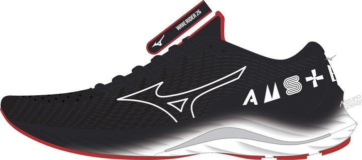 Actual product image Mizuno Wave Rider Amsterdam (42)