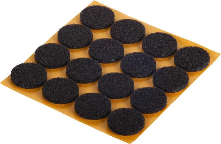 Actual product image Fix-o-moll Felt glides (Felt gliders, 16 Piece)