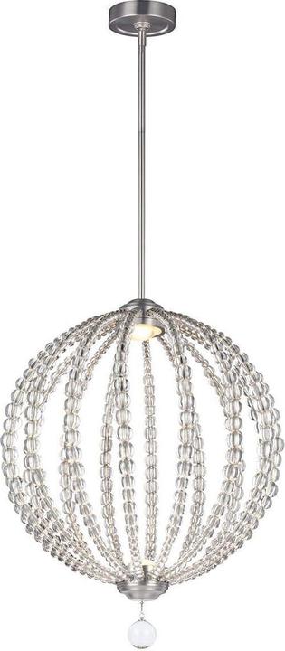 Image du produit Elstead Lighting Oberlin LED Lampe à suspendre 2 fois 55cm Nickel satiné (1600 lm)