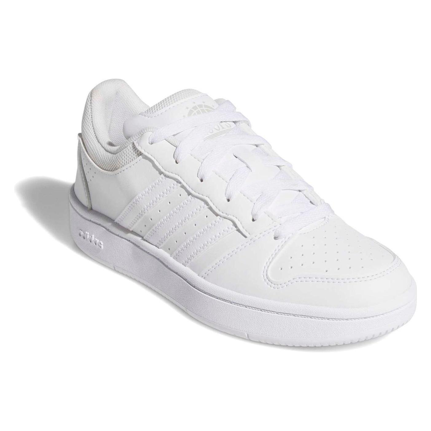 Adidas, Vrouwen, Sneakers, Hoops Classic W - Ftwwht/ftwwht/cblack, Wit, Zwart, (41 1/3)