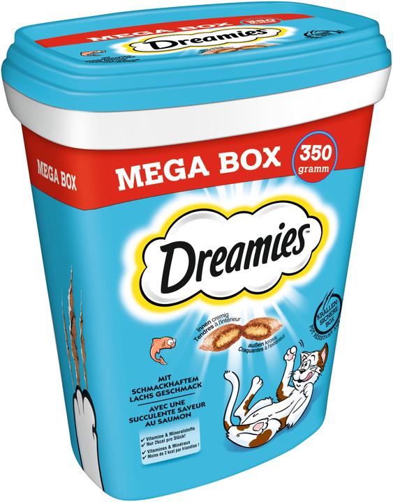Produktbild Dreamies Mega Box Lachs (350 g)