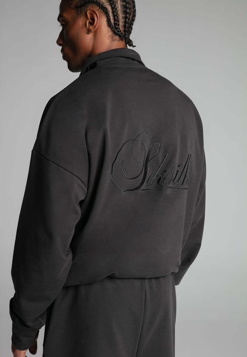 Actual product image Siksilk Sweatshirt Polo Sweater (XL)