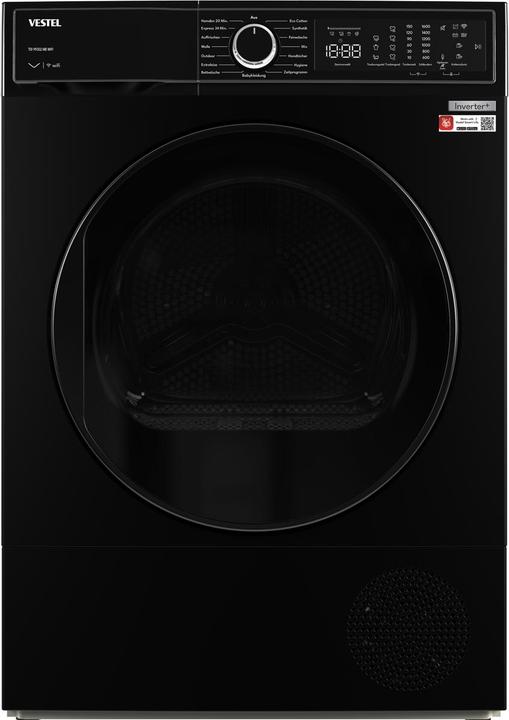 Vestel Waschmaschine TDI99302MB WIFI 9kg/1400Umin bk A++ (Speditionsversand) (9 kg, Links)