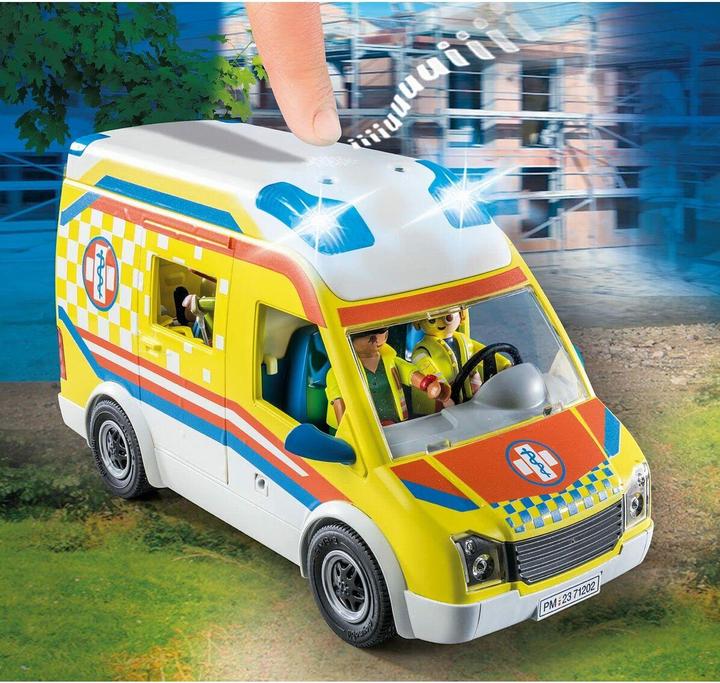 Actual product image Playmobil 71202 Ambulance with light and sound (71202, Playmobil City Life)
