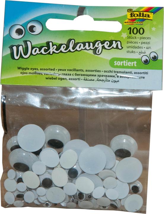 Folia Wackelaugen zum Ankleben