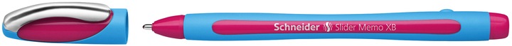 Produktbild Schneider Kugelschreiber Slider Memo (Pink, Blau, 10 x)