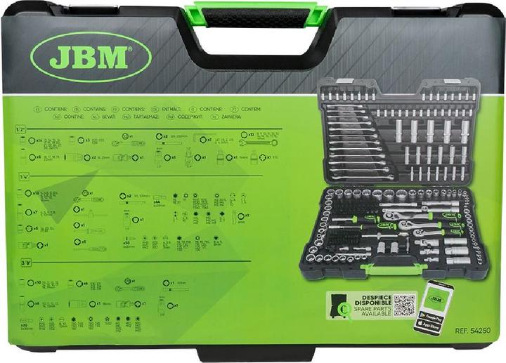 Actual product image Toolbox (216 pieces)