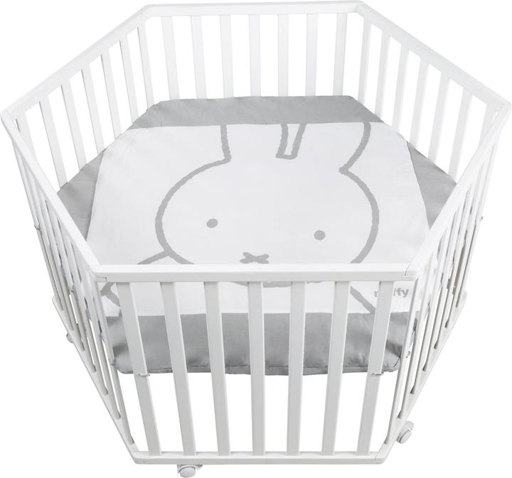 Actual product image Roba Playpen 6-cornered Miffy (118.50 cm, 103.50 cm, MDF)