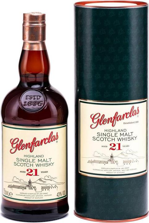 Image du produit Glenfarclas 21 ans (Scotch Whisky, Single Malt, 1 x 70 cl)