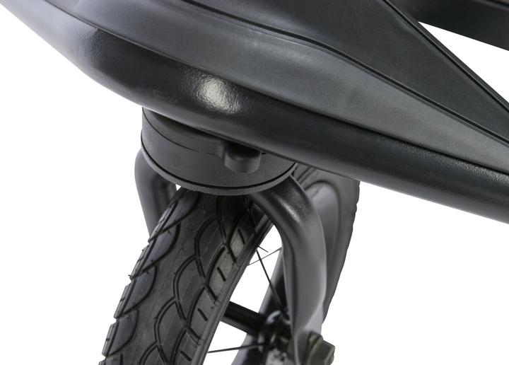 Produktbild Trixie Jogger-Umbausatz für Fahrradanhänger, Grau/Salbei (Hund, Reflektoren)