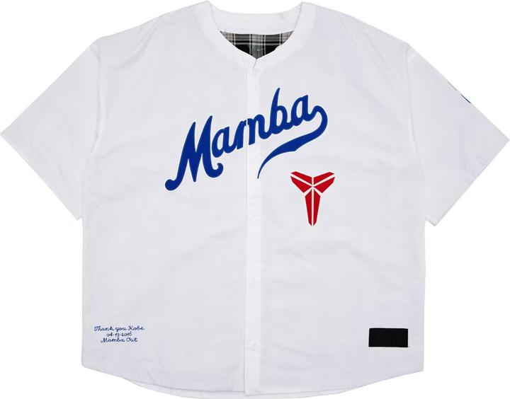 Image du produit Nike Kobe Bryant Baseball S/S Top White/Blue (M)