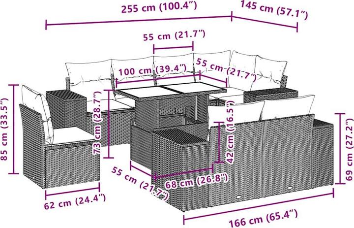 Produktbild vidaXL Camden