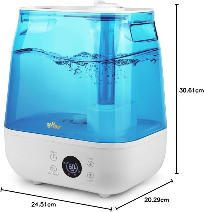 Actual product image Bear Rock 2025 Luftbefeuchter